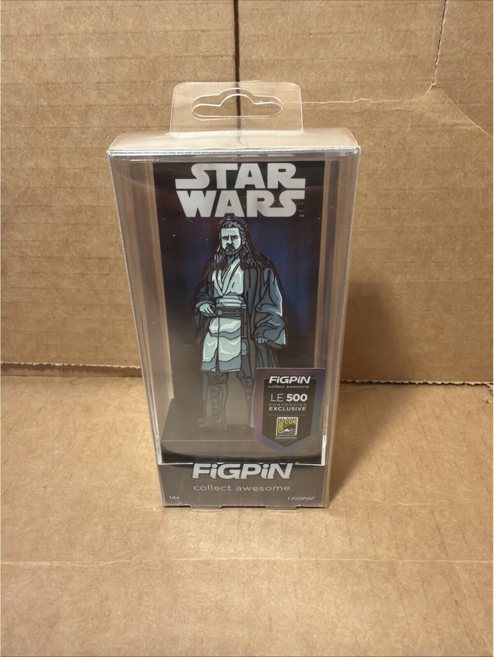 SDCC 2025 FIGPIN STAR WARS™Force Ghost Qui-Gon Jinn™ #2107 LE500 New